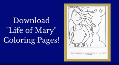 Download-Life of Mary-Coloring Pages!
